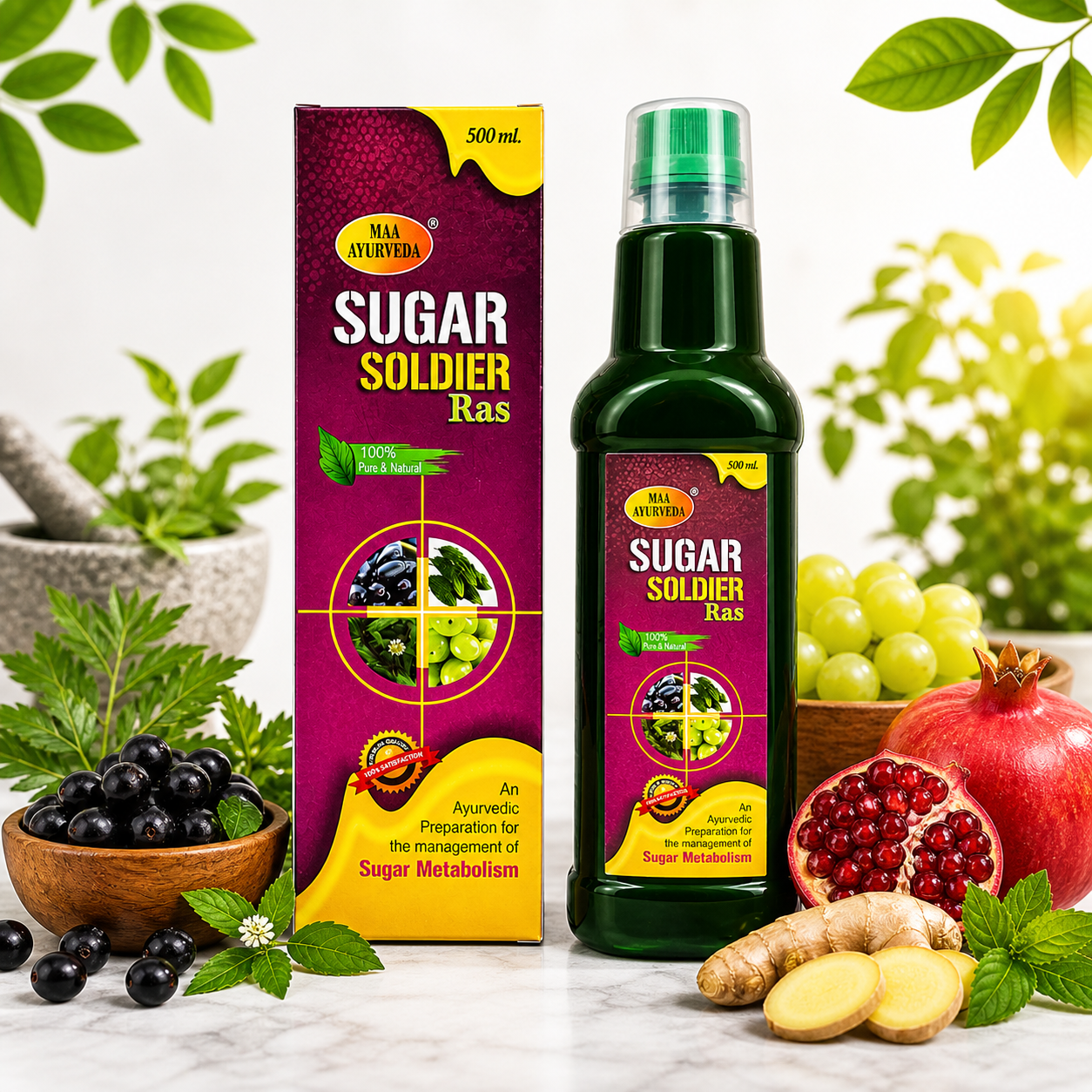 Maa Ayurveda Sugar Soldier Ras