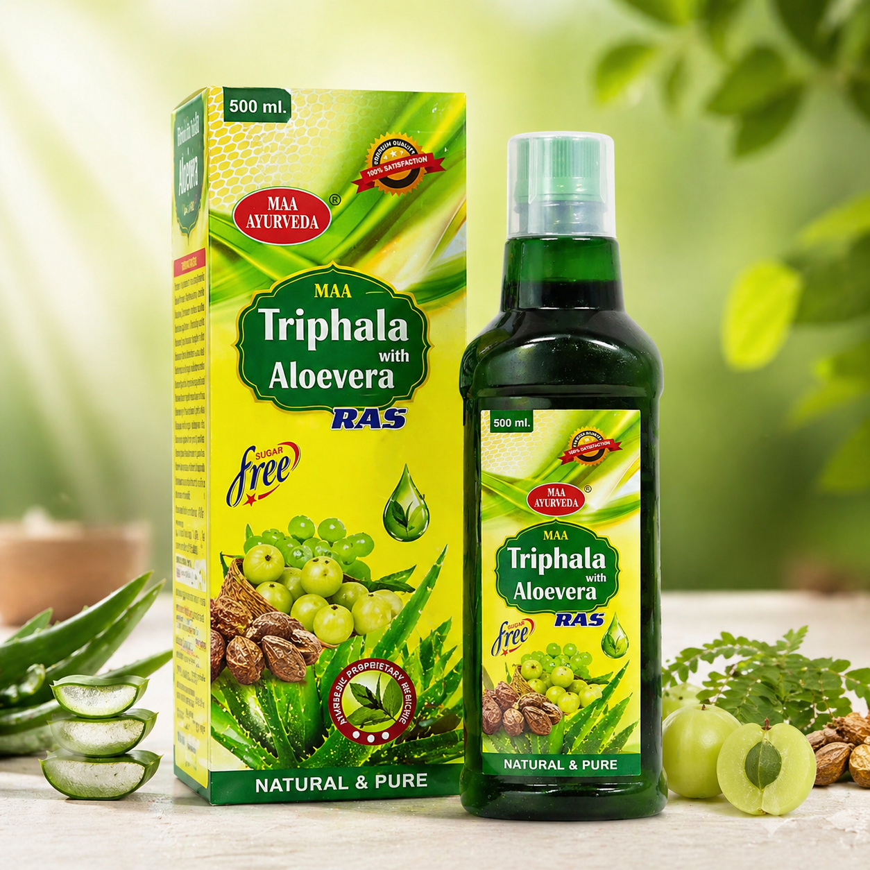Maa Ayurveda Triphala Aloe Vera Ras