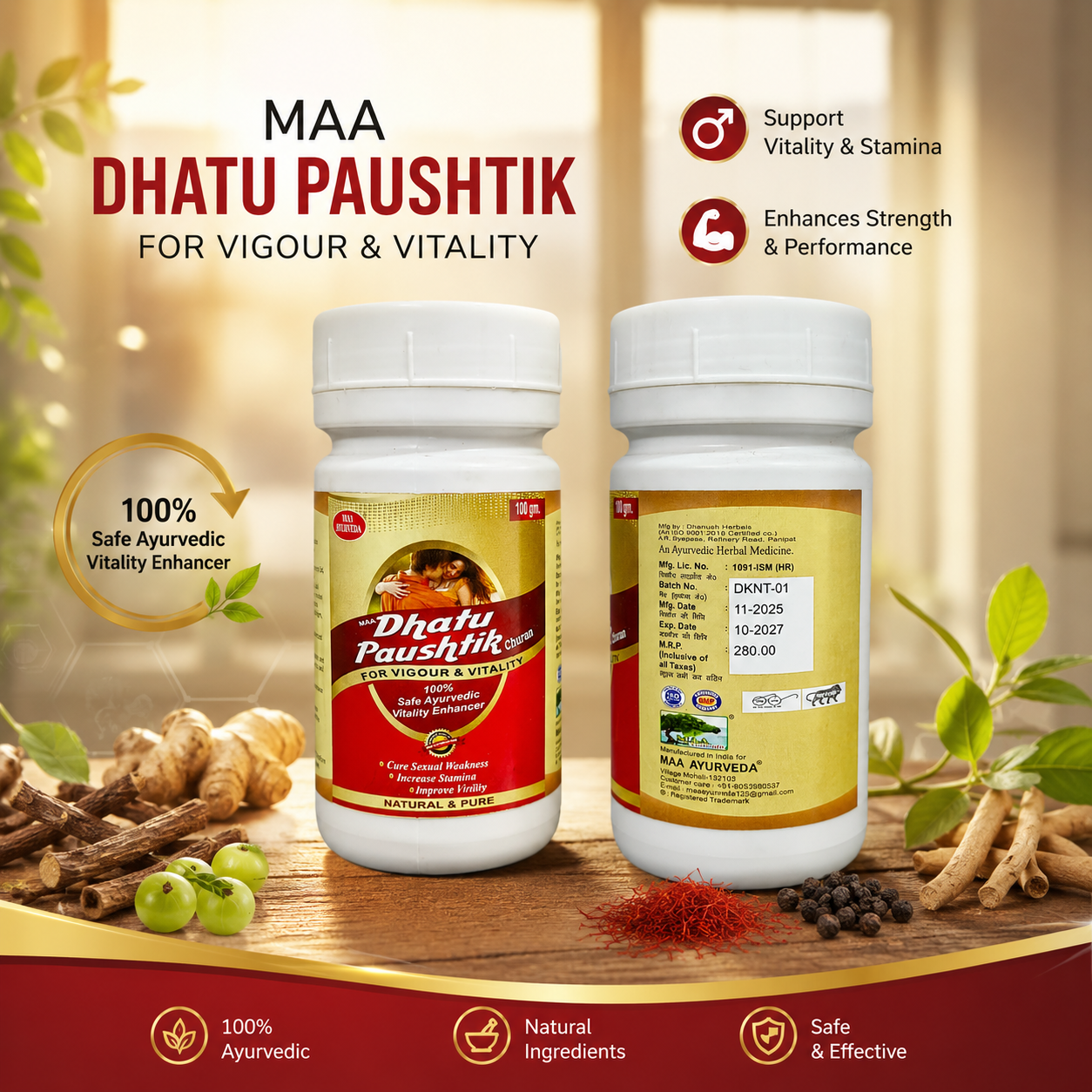 Maa Ayurveda  Dhatu Paushtik Churan