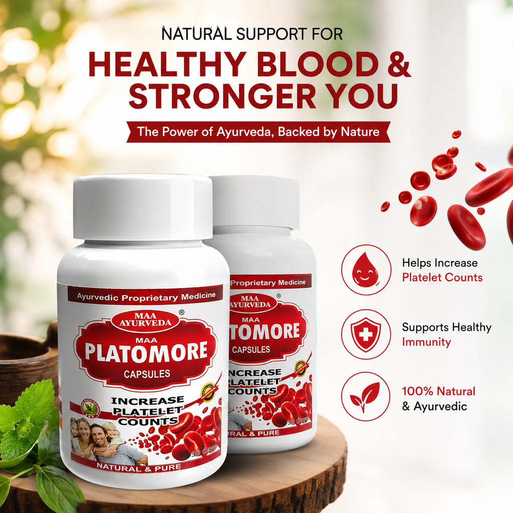 Maa Ayurveda Platomore Capsules
