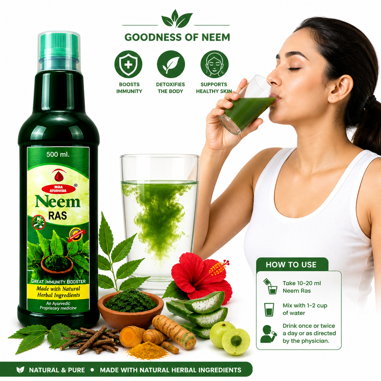 Maa Ayurveda Neem Ras
