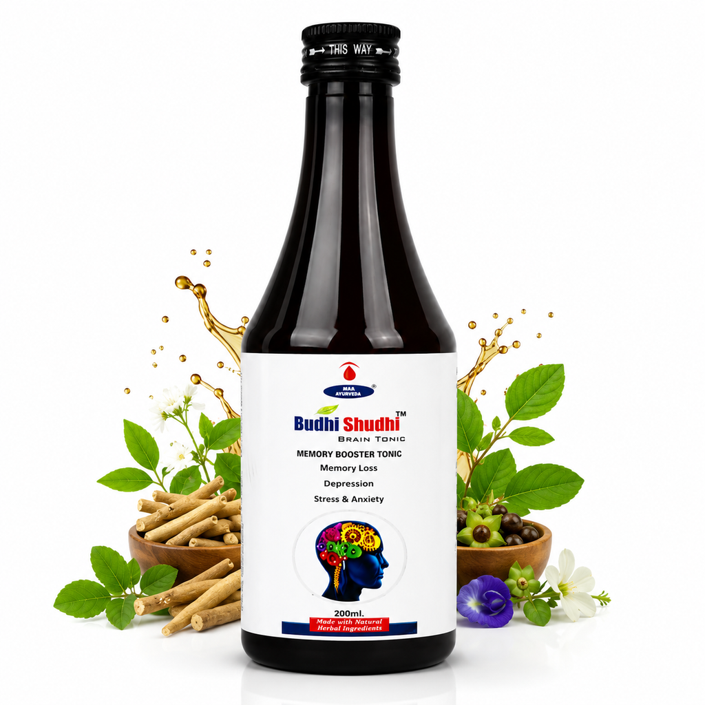 Maa Ayurveda Budhi Shudhi Brain Tonic/Syrup