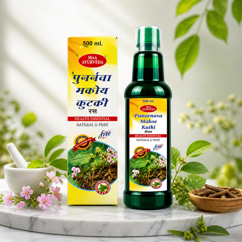 Maa Ayurveda Punarnava Makoe Kutki Ras