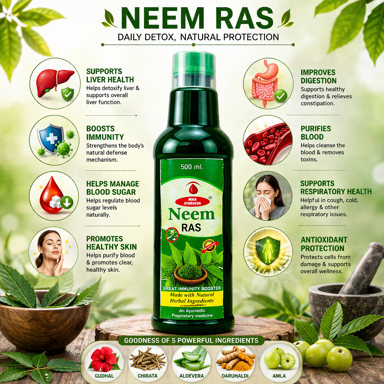 Maa Ayurveda Neem Ras