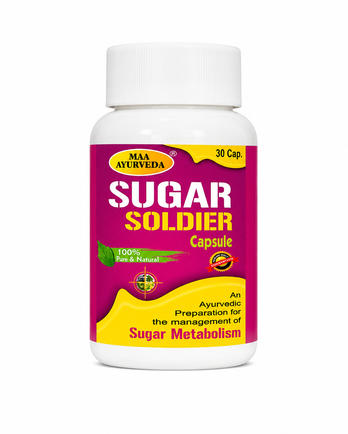 MAA Ayurveda Sugar Soldier Capsules
