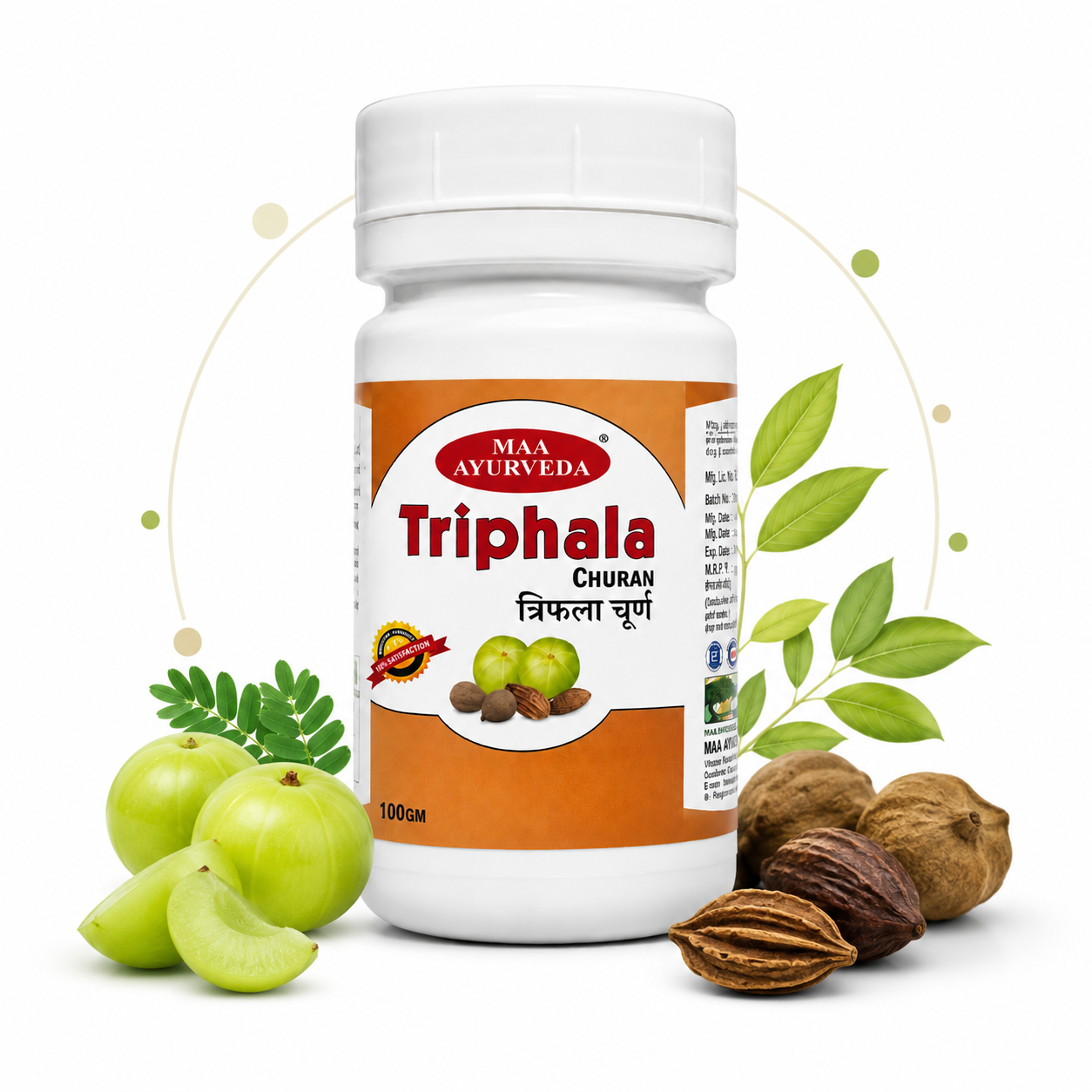 MAA Triphala Churan – Ayurvedic Digestive & Detox Support Powder