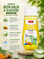 Maa Ayurveda Neem Haldi & Aloe Vera Face Wash