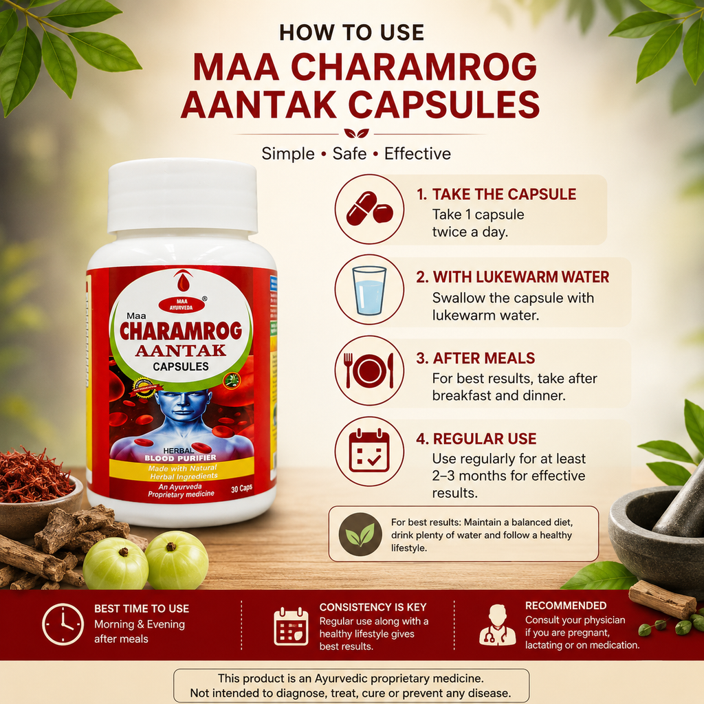 Maa Ayurveda Charamrog Aantak Capsules