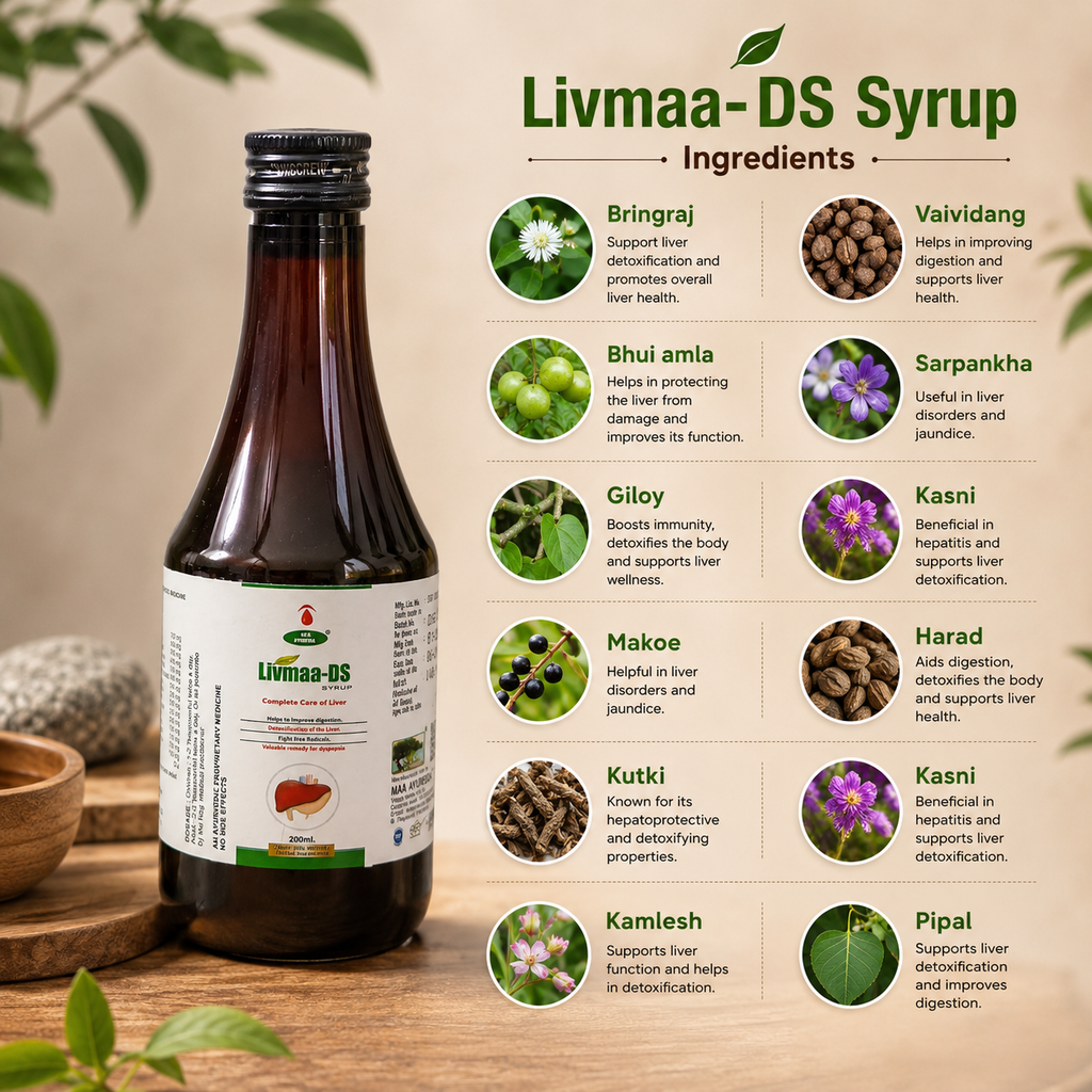 Maa Ayurveda Livmaa-DS Syrup