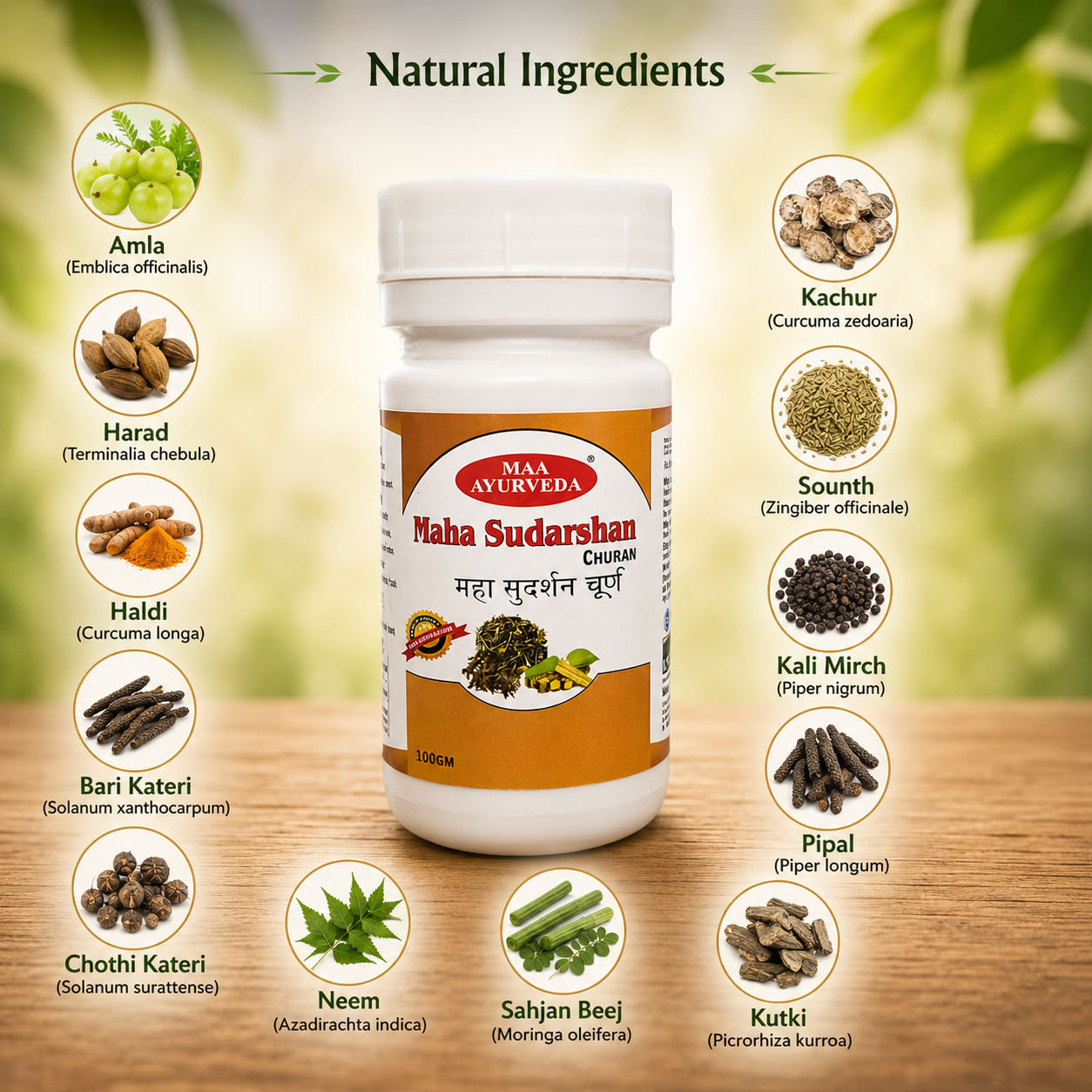 Maa Ayurveda Maha Sudarshan Churan