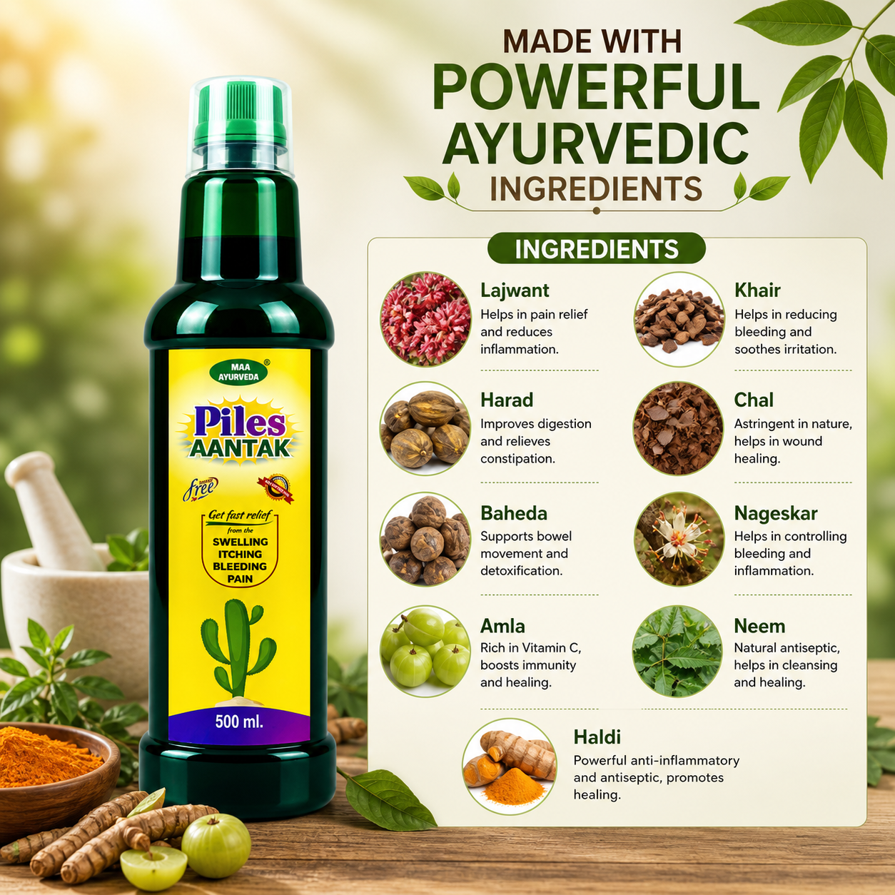 Maa Ayurveda Piles Aantak Ras