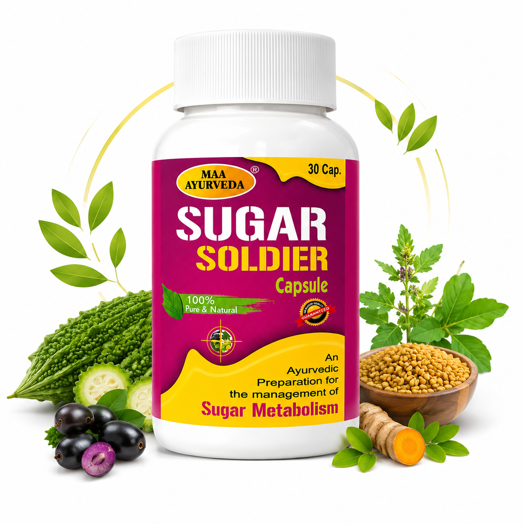 MAA Ayurveda Sugar Soldier Capsules