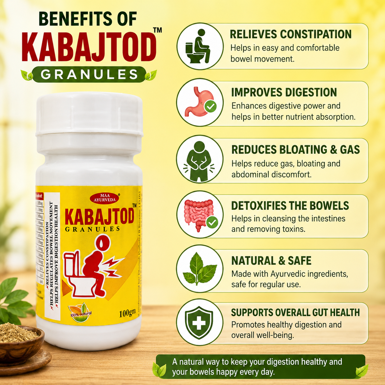 Maa Ayurveda Kabajtod Granules