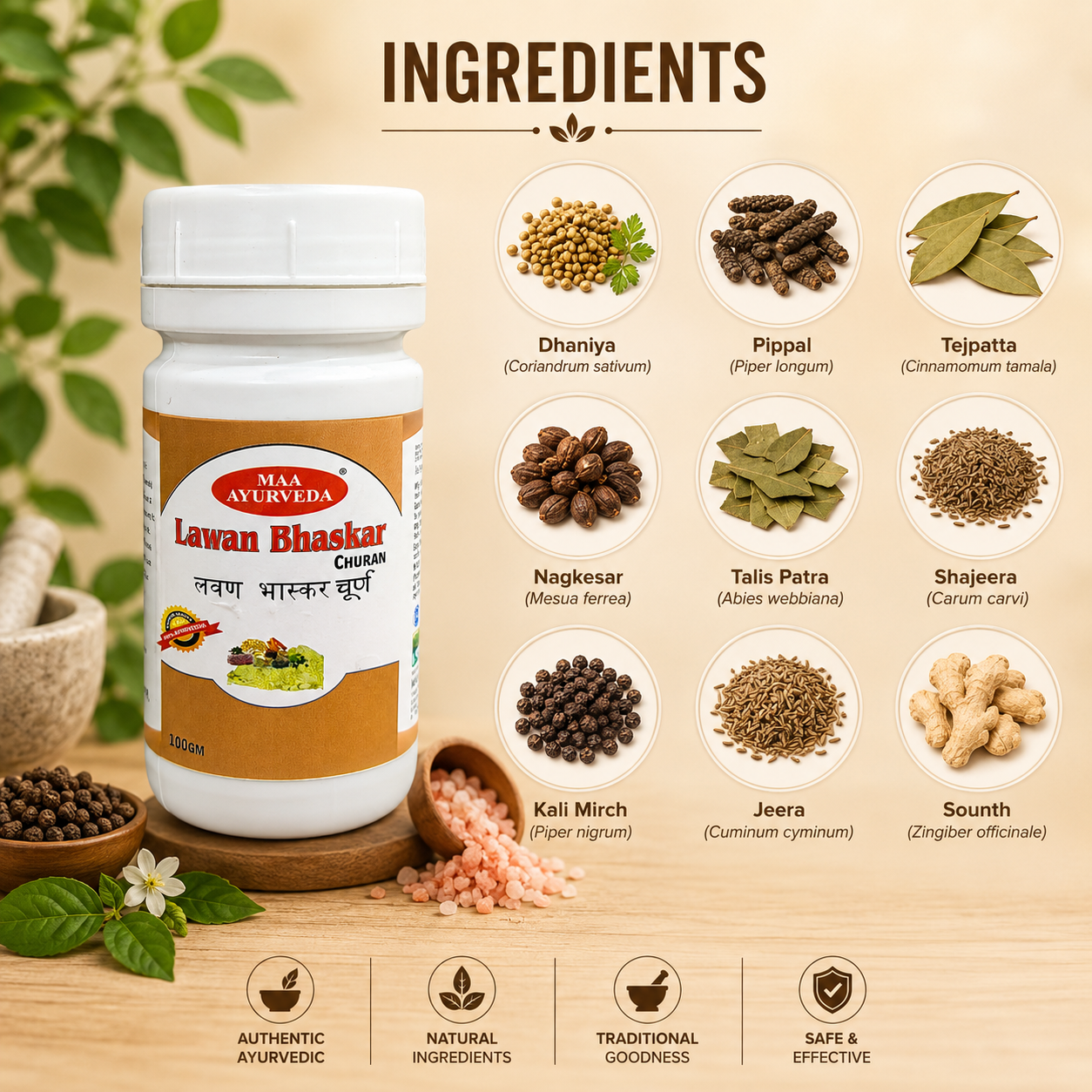 Maa Ayurveda Lawan Bhaskar Churan
