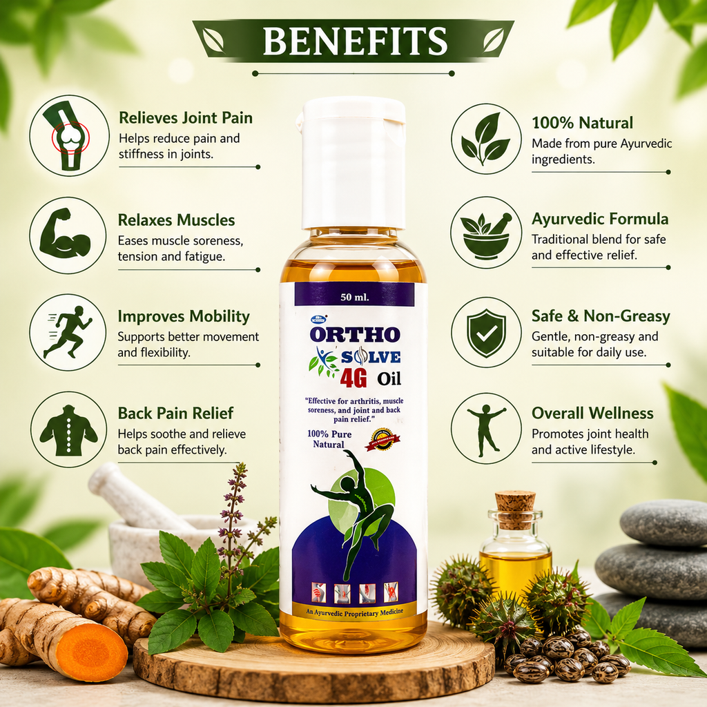 Maa Ayurveda Ortho Solve 4G Oil