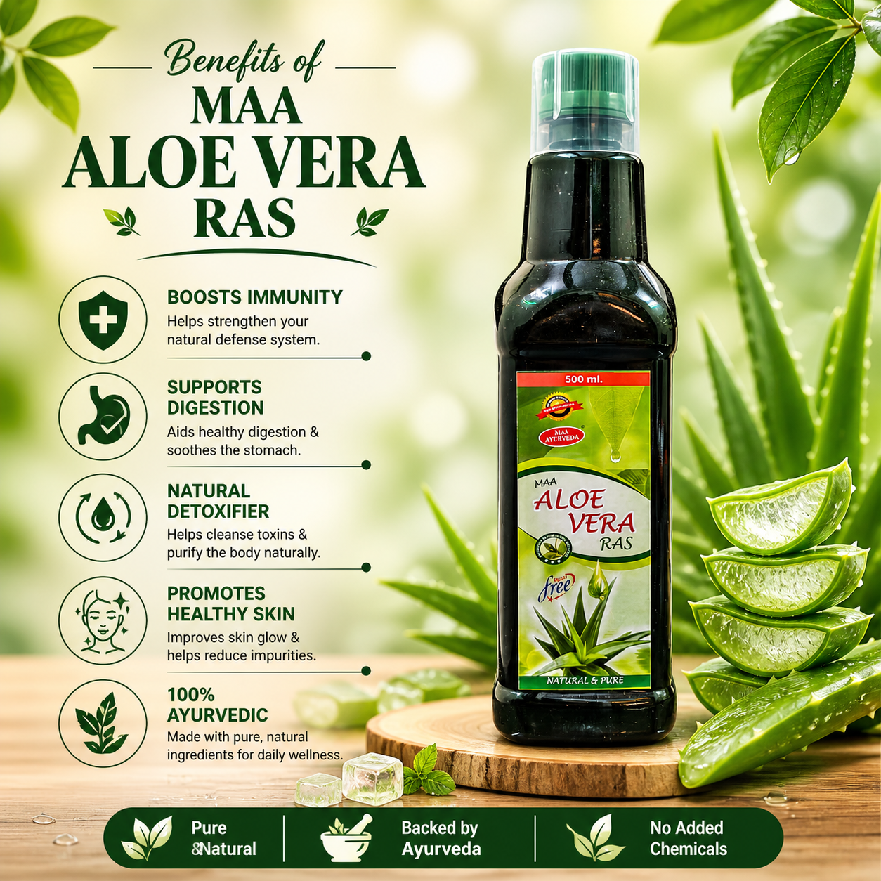 Maa Ayurveda Aloe Vera Ras