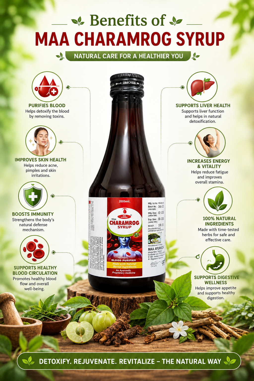 MAA Ayurveda Charamrog Syrup
