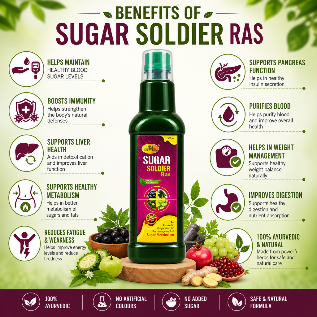Maa Ayurveda Sugar Soldier Ras