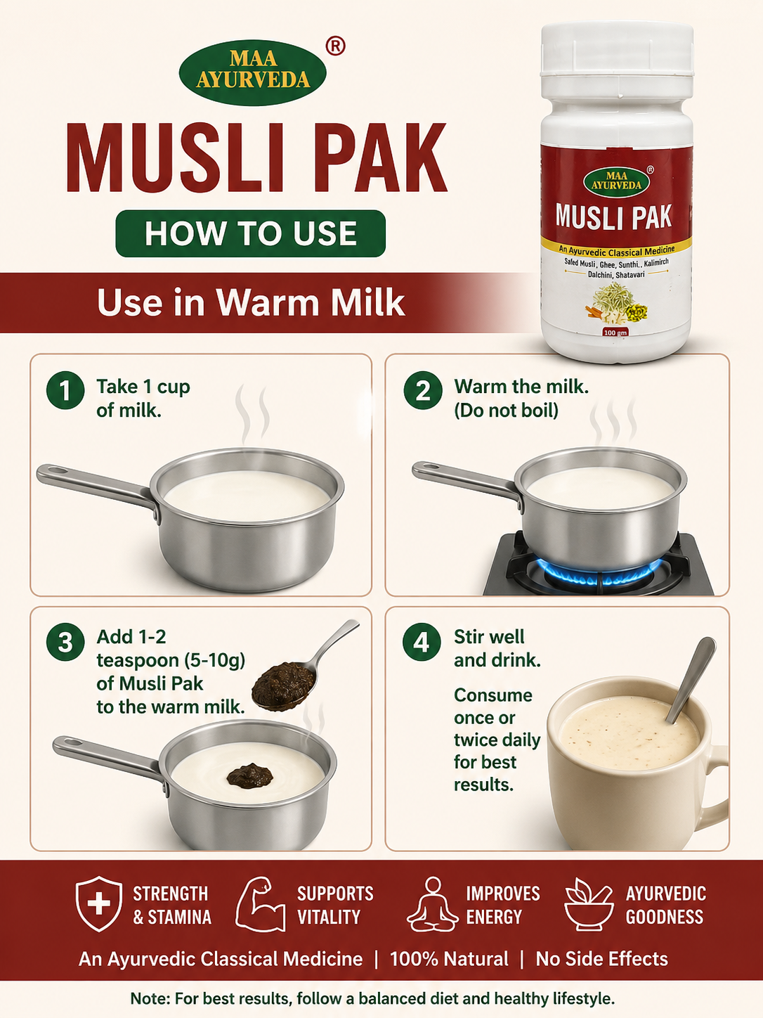 Maa Ayurveda Musli Pak
