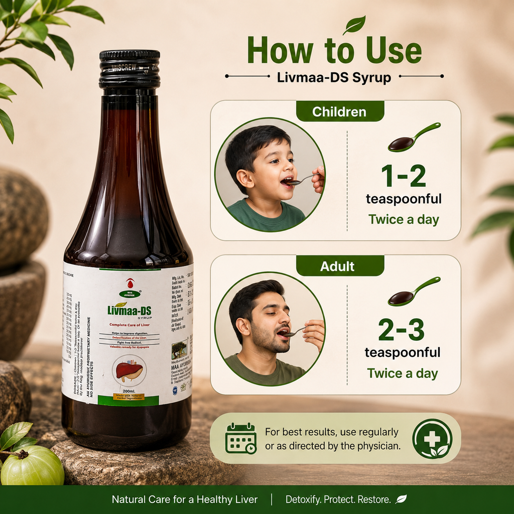 Maa Ayurveda Livmaa-DS Syrup