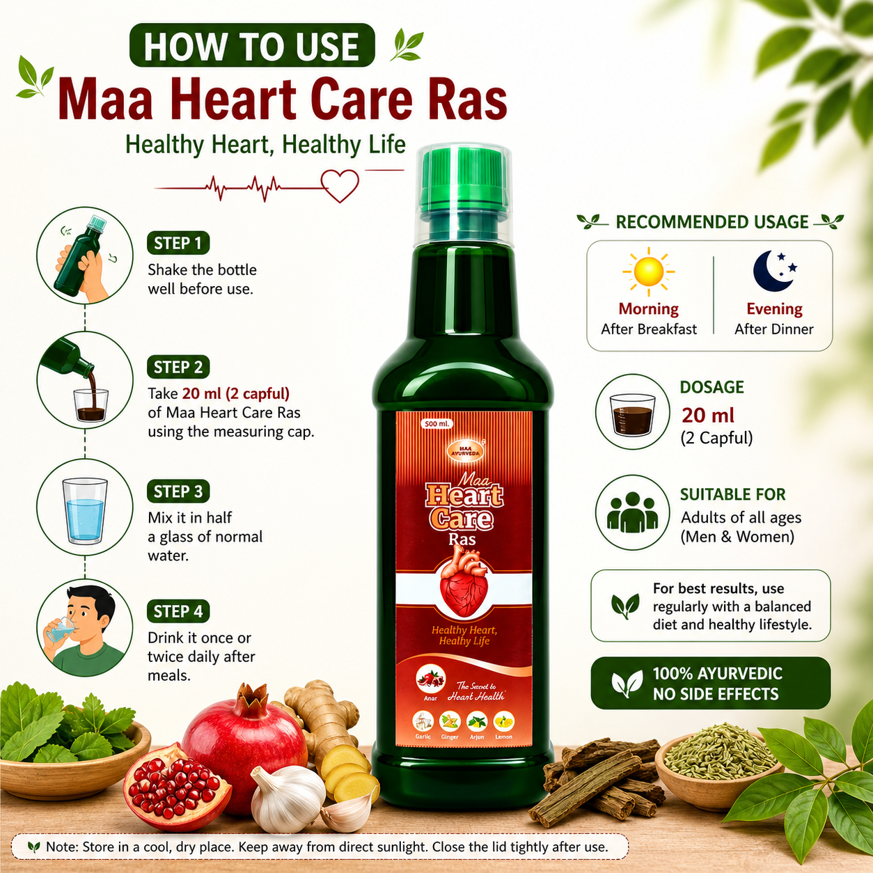 Maa Ayurveda Heart Care Ras