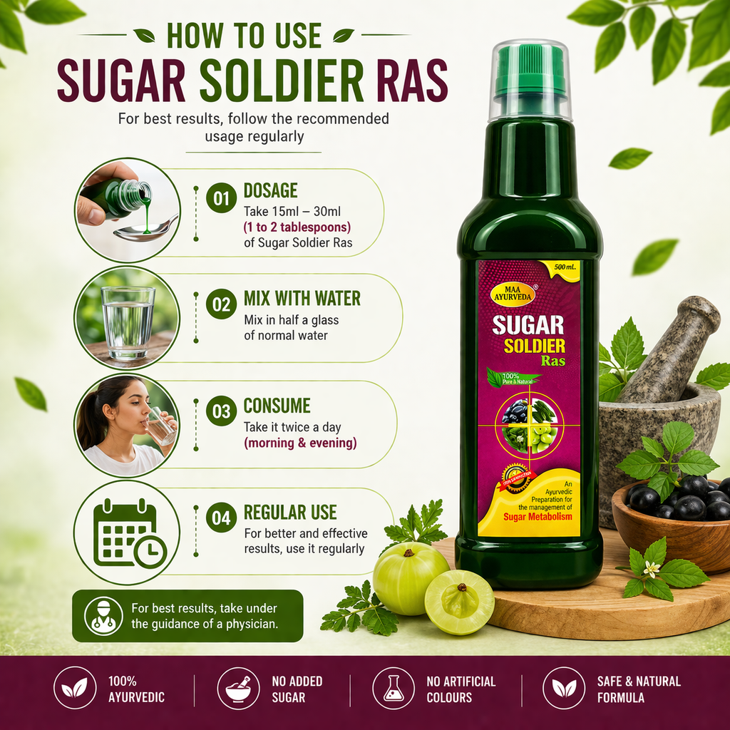 Maa Ayurveda Sugar Soldier Ras
