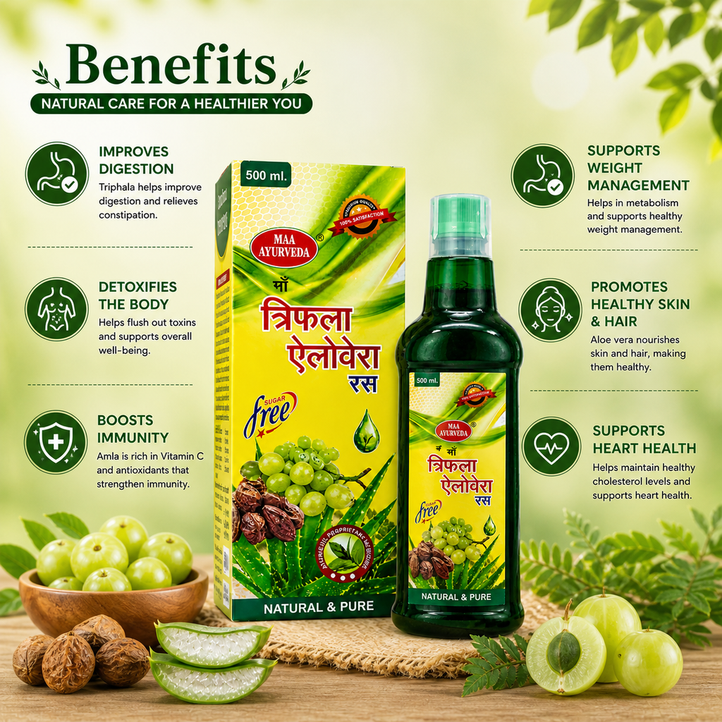 Maa Ayurveda Triphala Aloe Vera Ras