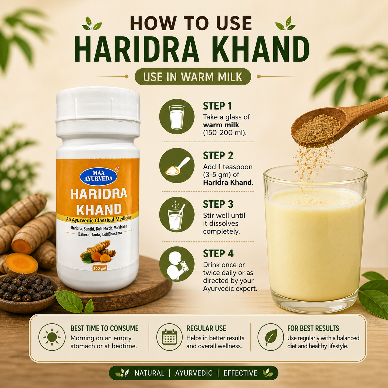 Maa Ayurveda Haridra Khand