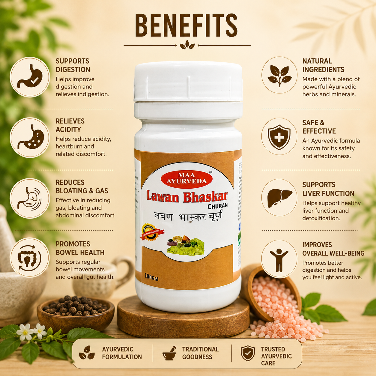 Maa Ayurveda Lawan Bhaskar Churan