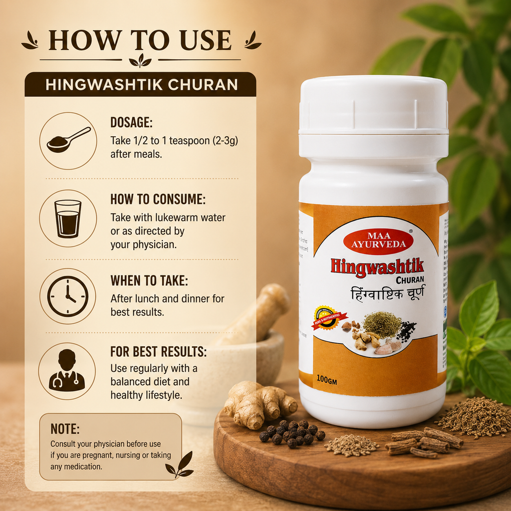 Maa Ayurveda Hingwashtik Churan