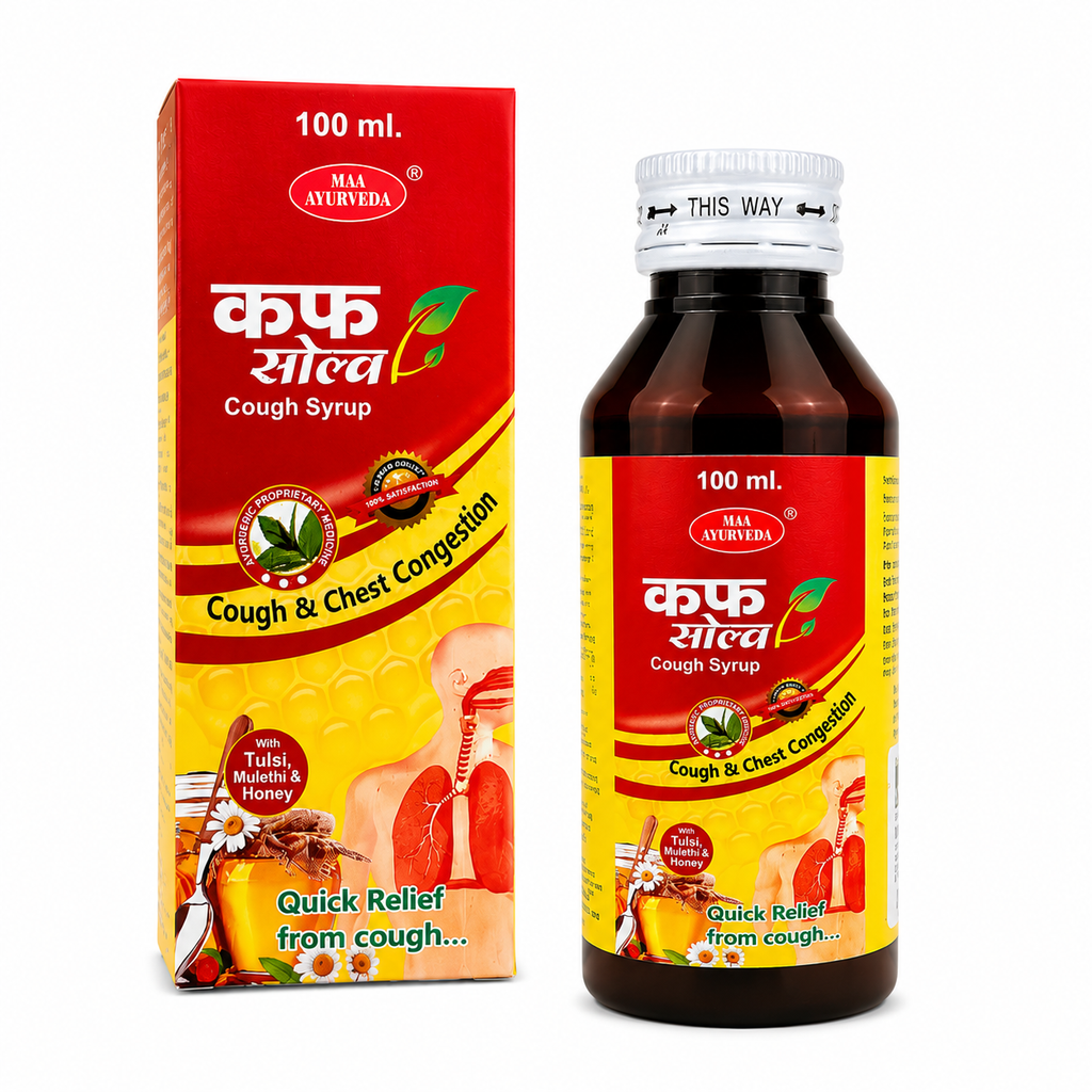 Maa Ayurveda Kuff Solve Cough Syrup