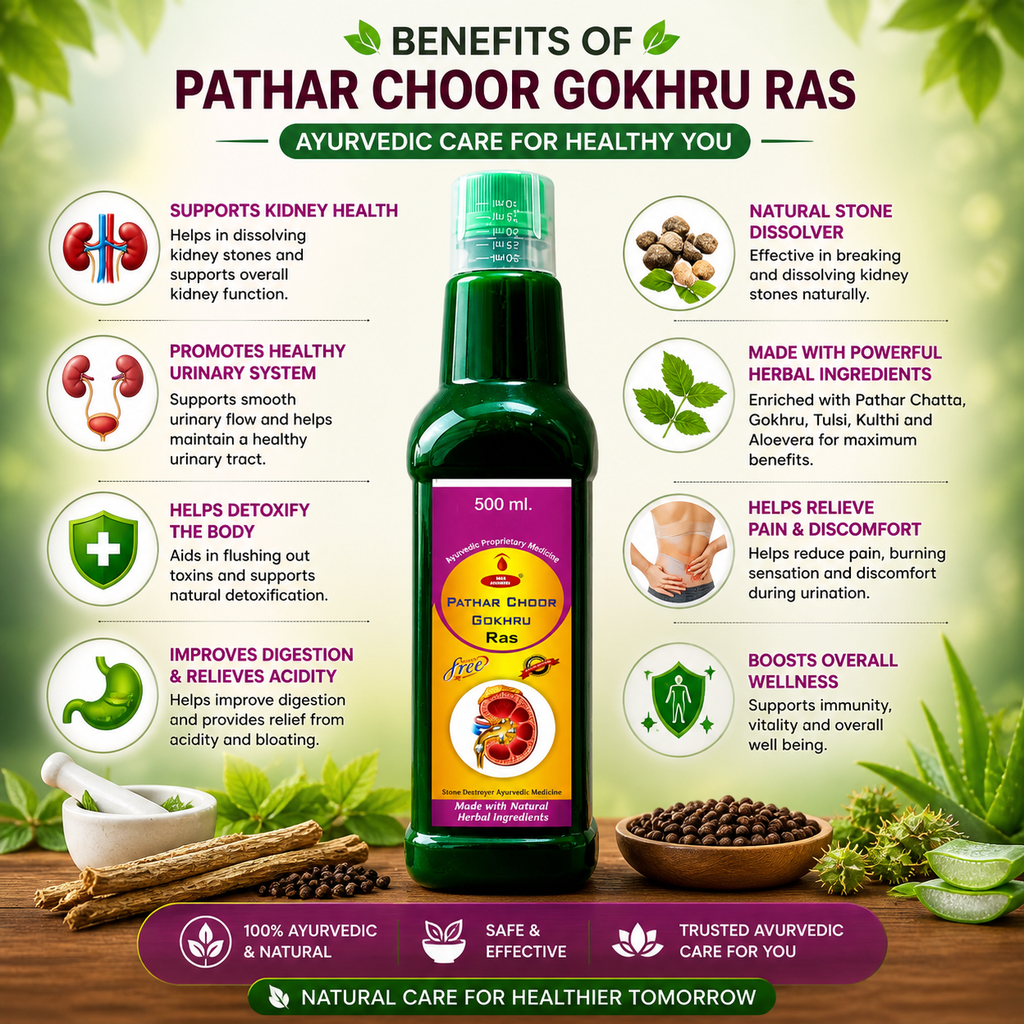 Maa Ayurveda Pathar Choor Gokhru Ras