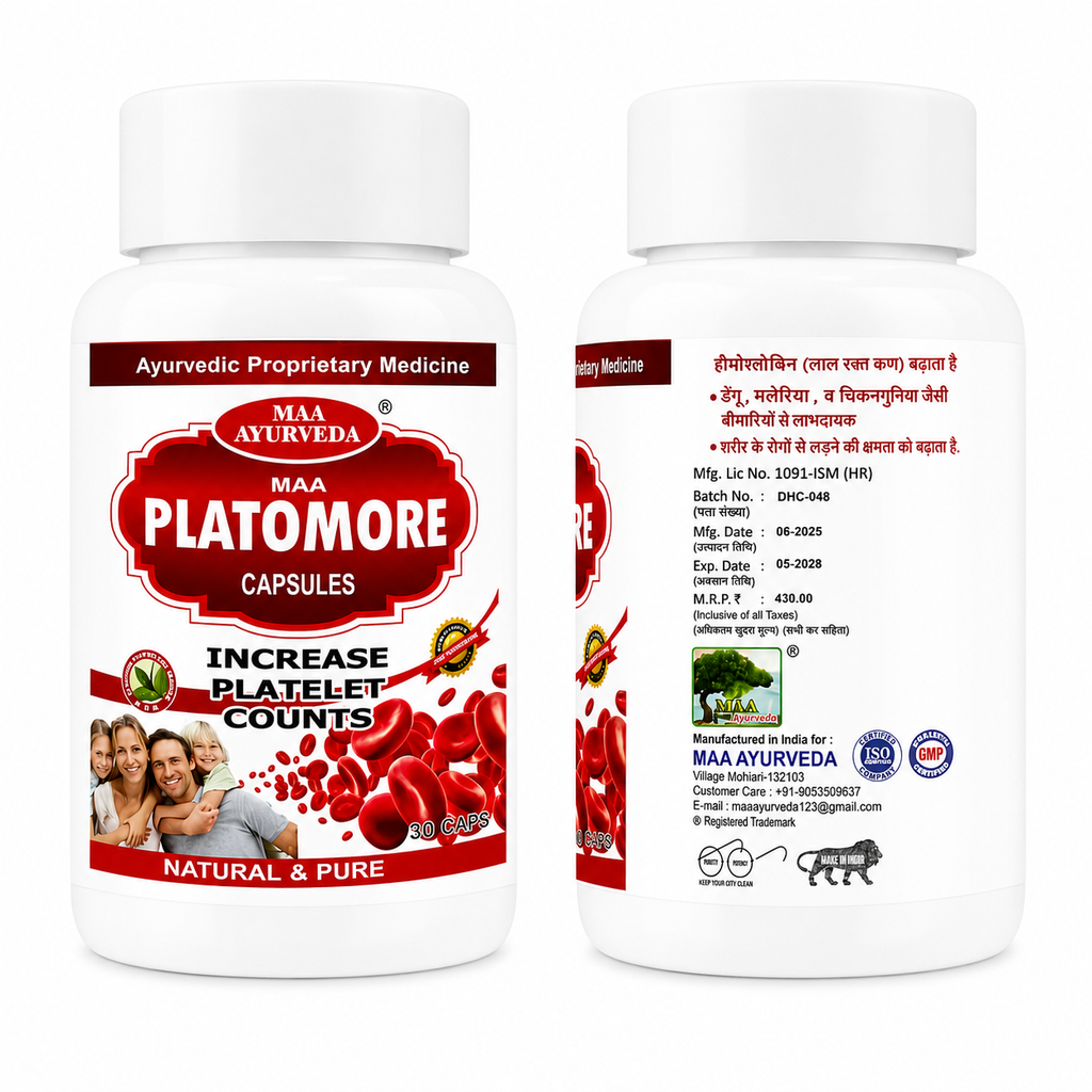 Maa Ayurveda Platomore Capsules