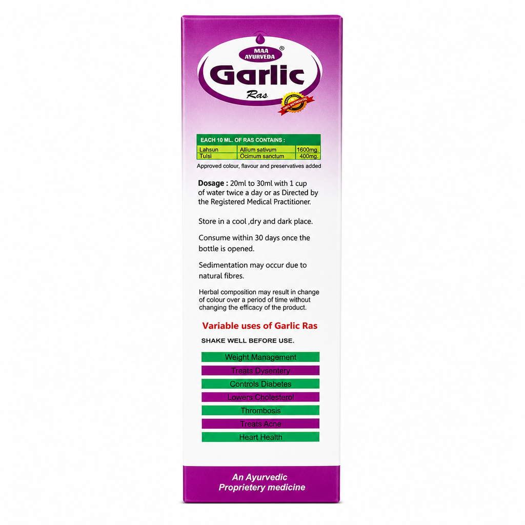 MAA Ayurveda Garlic Ras