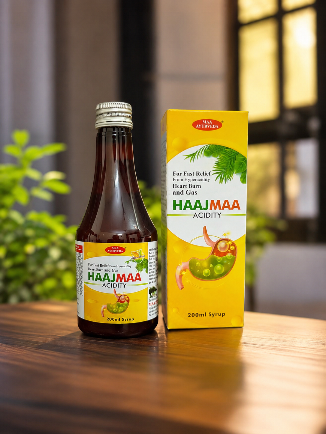 Maa Ayurveda HaajMaa Acidity Syrup
