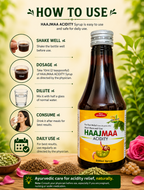 Maa Ayurveda HaajMaa Acidity Syrup