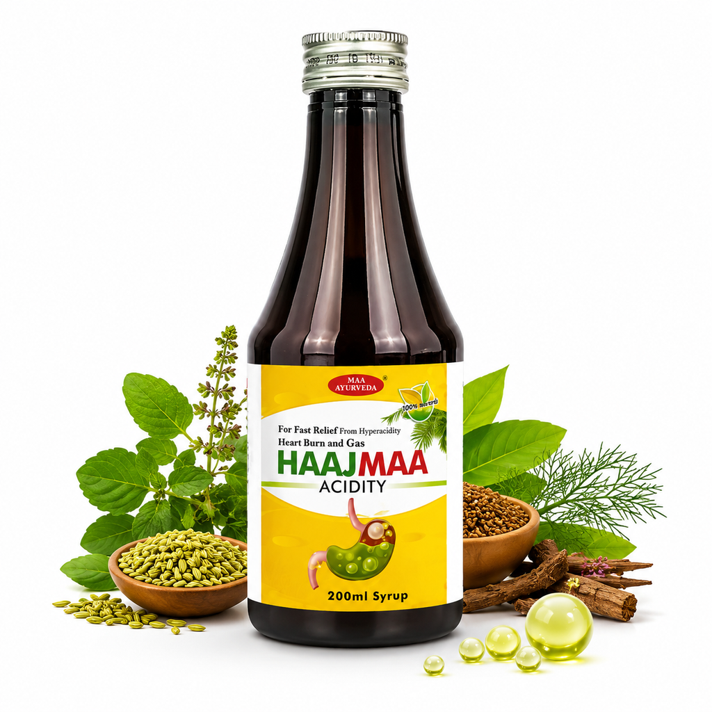 Maa Ayurveda HaajMaa Acidity Syrup
